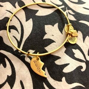 Alex and Ani Friendship Bangle Bracelet-"Best band"
